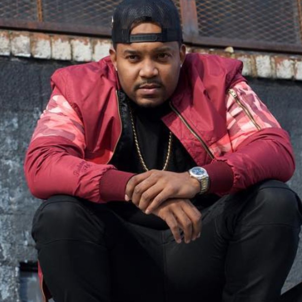 Bedstuy Fly Camo Bomber Jacket L